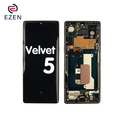 China For LG G7 Fit For LG Velvet LCD Original For LG Velvet Display For LG Velvet Screen For Velvet Mobile Phone Screen LG for LG Velvet with Frame for sale