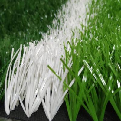 China Soccer Playground Use 40mm 50mm 60mm Pile Size Sports Latex Foot Ball Or Net Supporting Artificial Grass 2/4*25mm for sale