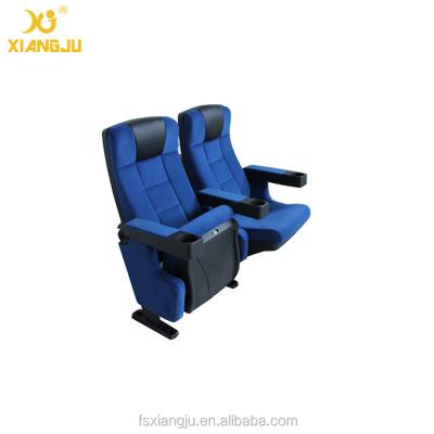 China Blue Commercial Furniture Theater Seating , Theater Chairs Acoustic Parts for sale