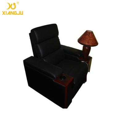 China Commercial furniture real leather lazy boy cinema sofa, home theater recliner chairs for sale