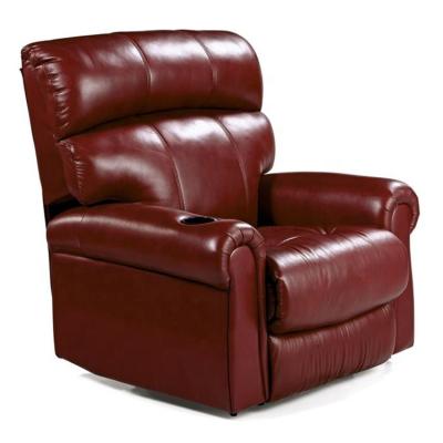 China Hot Sale VIP Auditorium Reclining Hall Leather Covered Home Theater Reclining Chair for sale