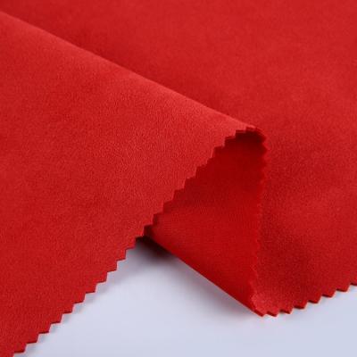 China Anti Static Textiles Recycle Multi Use Suede Spandex Dress Scuba Fabric Polyester for sale