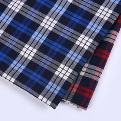 China Anti-static no moq fashion high quality wholesale school uniforms varley plaid mens shirt fabric custom fabric textile check fabrics for clothing for sale