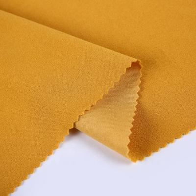 China Anti-Static Colorful Textile Double Sides Recycle Korean Recycled Polyester Crepe Fabric for sale