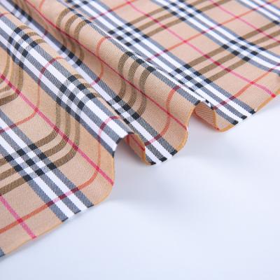 China 2021 QUICK DRY Hot Selling Simple 20%Polyester 80%Rayon Shirt Fabric For Women's Shirt And Dress for sale