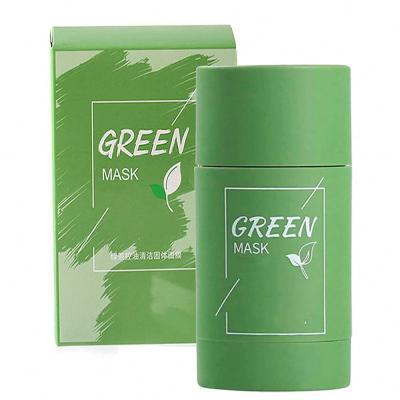 China Detox Organic Stick Moisturizer Stick Mask Private Label Green Tea Anti Acne Deep Cleansing Facial Mask for sale