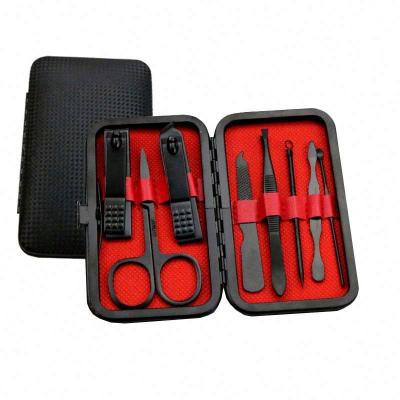 China 8 Pcs Beauty Set Stainless Steel Nail Clipper Set Manicure Pedicure Kit for sale