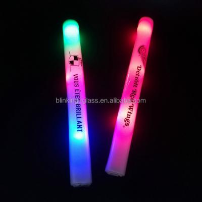 China Party Three Color Led Foam Stick Halloween Glow Stick Lighting Up Stick for sale