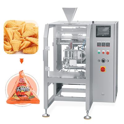 China Chocolate Bean Food Packing Machine Food Triangle Bag Packing Machine for sale