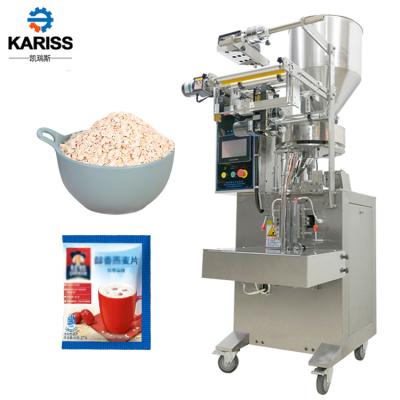 China Full Automatic Vertical Food Factory Price Oatmeal Corn Kernels Snacks Cereal Packing Machine for sale