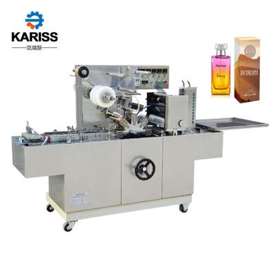 China High Quality Automatic Food Perfume Box Cellophane 3d Wrapping Machine for sale