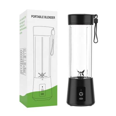 China Ice Crushing Healthy Home Appliance Personal Electric Blender 400ml USB-C Rechargeable Portable Blender for sale