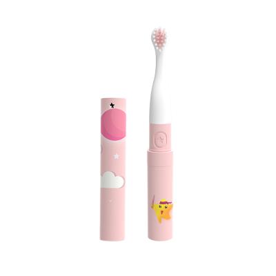 China Food Grade ABS S1 Kids Electric Toothbrush Mini Sonic Soft Toothbrush For Kids Electric Toothbrush Pink for sale