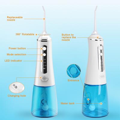 China Oral Household Water Flosser For Travel And Household Improving Gum Health for sale