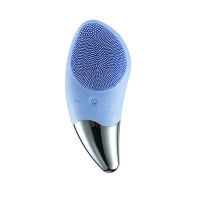 China For Home Use Revolutionary Technology Sonic Hygienic Silicone USB Facial Cleansing Brush for sale