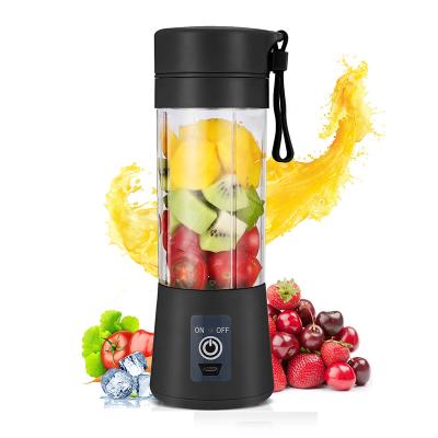 China New Logo Portable Mini Personal Blender Household Food Blender USB Cordless Personal Juicer Bottle Manufacturer for sale