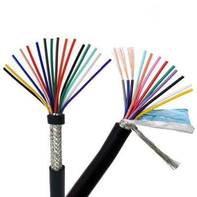 China UL2464 PVC Jacket Copper Multi Cores Conductor Shielded Wire Electrical Cable For Audio Video for sale