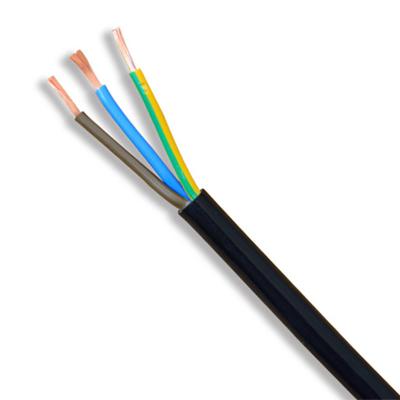 China EXTENSION CORE Bort RVV 60227 IEC52 300V Bare Copper Power Cable Cord Electrical Conductor Wire for sale