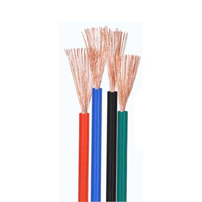 China Interal Wiring of Appliances and Equipment Stranded Copper Wire 1.5mm 2.5mm Solid PVC Single Core Coaxial Cable Insulated House Building Wire for sale