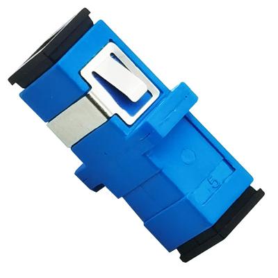 China Telecom Communication Fast Delivery SHT Simplex SC UPC Fiber Optic Coupler Flange Adapter for sale