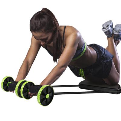 China Home Fitness Universal Abdominal Size Men and Women Beginners Abdominal Muscle Wheel Slim Slim Abdominal Exerciser Belly Exerciser for sale