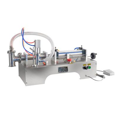 China Food Ce Approved Single Head Semi-automatic Filling Machine For Cosmetic Paste Cream Sauce Honey for sale