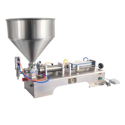 China Cheap Price Honey Fruit Juice Soap Automatic Food Detergent Paste Bottle Filling Machine Single Head Line for sale