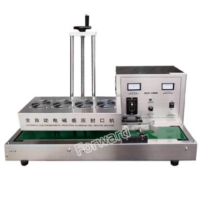 China Food factory direct sale induction coating aluminum foil glass plastic/portable lid coating induction heat sealing machine for sale