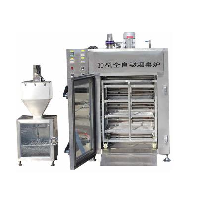 China Smoke Oven Stainless Steel Meat and Fish Smoking and Drying Machine Smoke Fish Making Machine Smoker Oven for sale