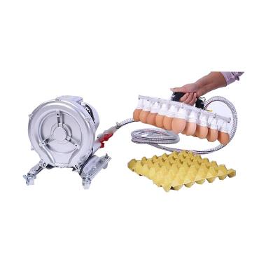 China Dairy Factory 5*6 Sucker 30 Trays Handle Vacuum Egg Suction Lifter Machine Portable Egg Vacuum Egg Lifter for sale