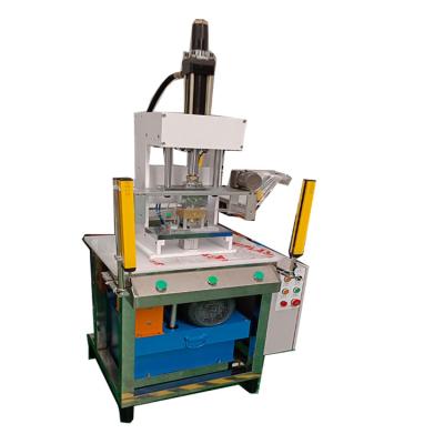 China Hotels soap logo compression press forming tagger/square soap pattern logo labeling punching machine/hotel words soap pressing making machine for sale