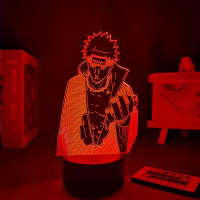 China TW-1922 Narutod Modern 3D Lamp Teen Decoration Led Panel Lights Manga Anime Acrylic 3D LED Lamp In Stock for sale