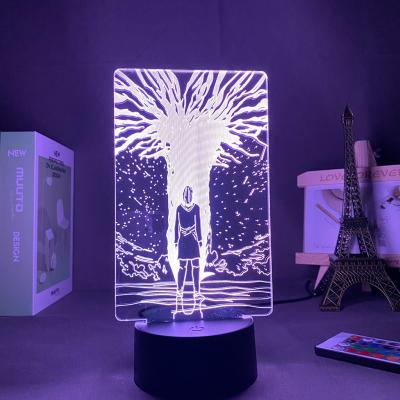 China Modern Touch 3D Sensor Light Lamp TW-454 Attack on Titan for Bedroom Decor Kids Gift Acrylic USB LED Light Lamp for sale