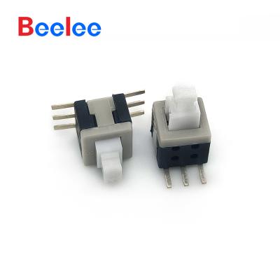 China Beelee mini BL-ZS-5.8x5.8 self-locking tact waterproof micro switch push button switch for sale