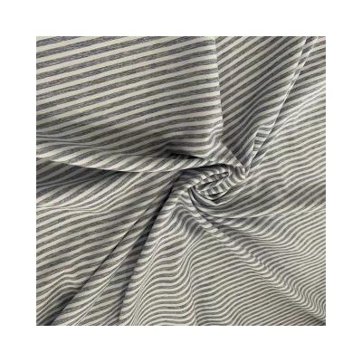 China Factory Outlet Spring And Fall 100%Polyester QUICK DRY Stripe Knit Garment Fabric for sale