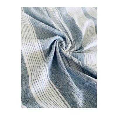 China Wholesale QUICK DRY Cationic 100% Polyester Stripe Fabric For Bed Sheet for sale