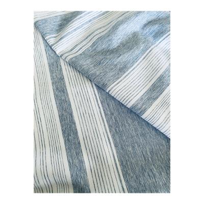 China Wholesale Fashion Cheaper Trend Handfeelings Soft Cationic Stripe Fabric QUICK DRY for sale