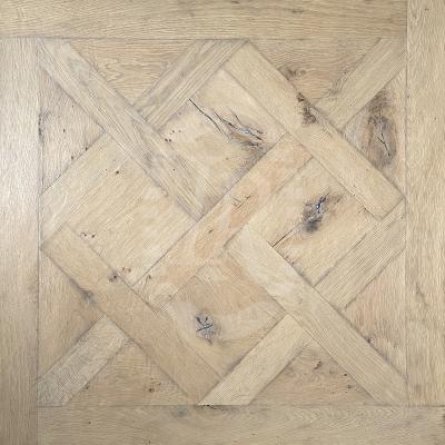 China Europen Shrunken Hill Versailles Style Mid Gray Engineered Flooring for sale