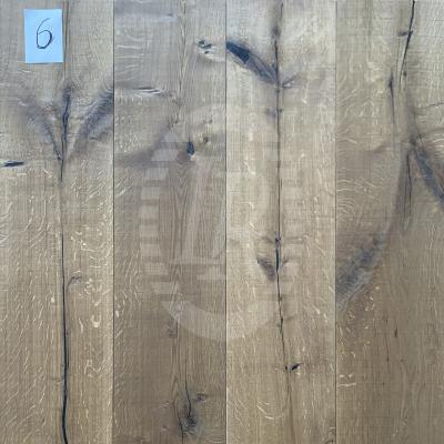 China Modern Shrunken Hill Oak Engineered Flooring for sale