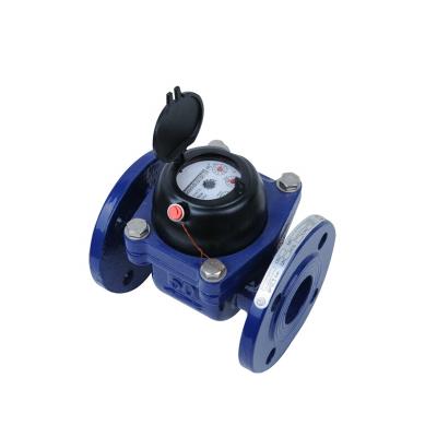 China High Performance Low Price 2 Inch Woltman Type Flange Water Meter Industrial Price Dry Dial , Turbine Meters Flange Standard for sale