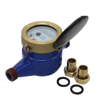 China High Performance 15 Mm Cast Class B Pulse Output Multijet Water Meter for sale