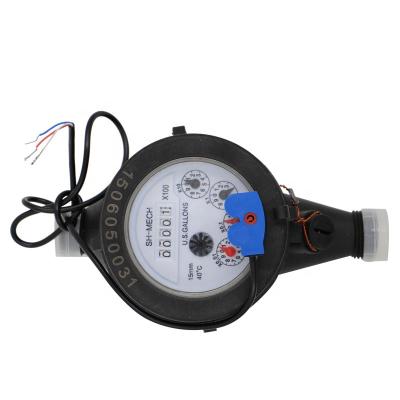 China High performance small plastic water meter machanical water meter for residence for sale