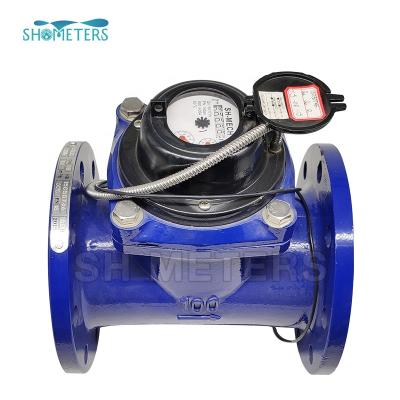 China High Performance Class A Melt Water Flow Meters 2 Inch Woltman Impulse Irrigation Water Meter for sale