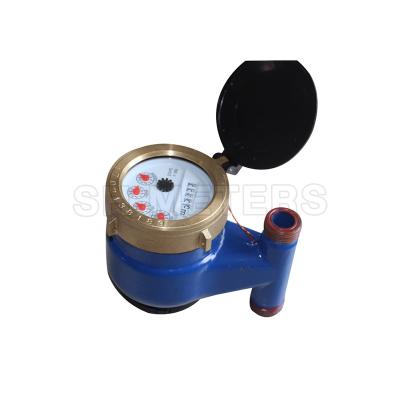 China High Performance Iron Body Dial Dry Multijet Vertical Multi-jet Water Meter for sale