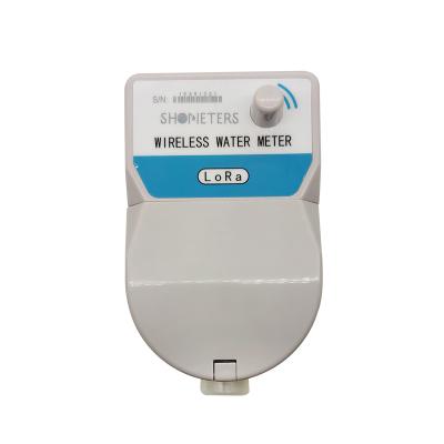 China AMR Small Size Brass LoRa Water Meter API Service Offered Lora Water Meter System For Domestic Residential LXSKZ DN15~DN25 for sale