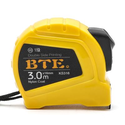 China High Accuracy Distance BTE Auto-lock ABS Measuring Shell Measuring Tape Custom Logo 3m/5m7 5m/8mTape Professional For Engineer Measure for sale