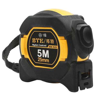 China Portable BTE 3m 5m 7.5m 8m Logo Customized ABS Case With TPR Coated Household Auto Lock Hardware DIY Tools Measuring Tape for sale