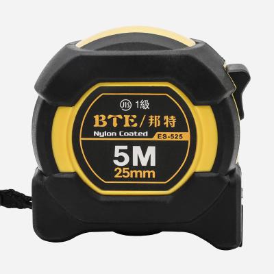 China BTE Portable Factory Supply DIY Tool 3m 5m 7.5m 8m ABS TPR Case Direct Logo Customized Measure Tool Measuring Tape for sale