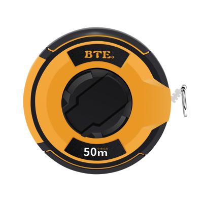 China BTE Full Automatic Measuring Tape 20m 30m Steel Tape High Accuracy 50m Stainless Steel New Good Quality Portable Hand Tools for sale