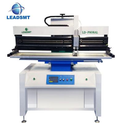 China Factory semi-automatic smt stencil printing machine, smt welding printer machine, stencil printer for sale